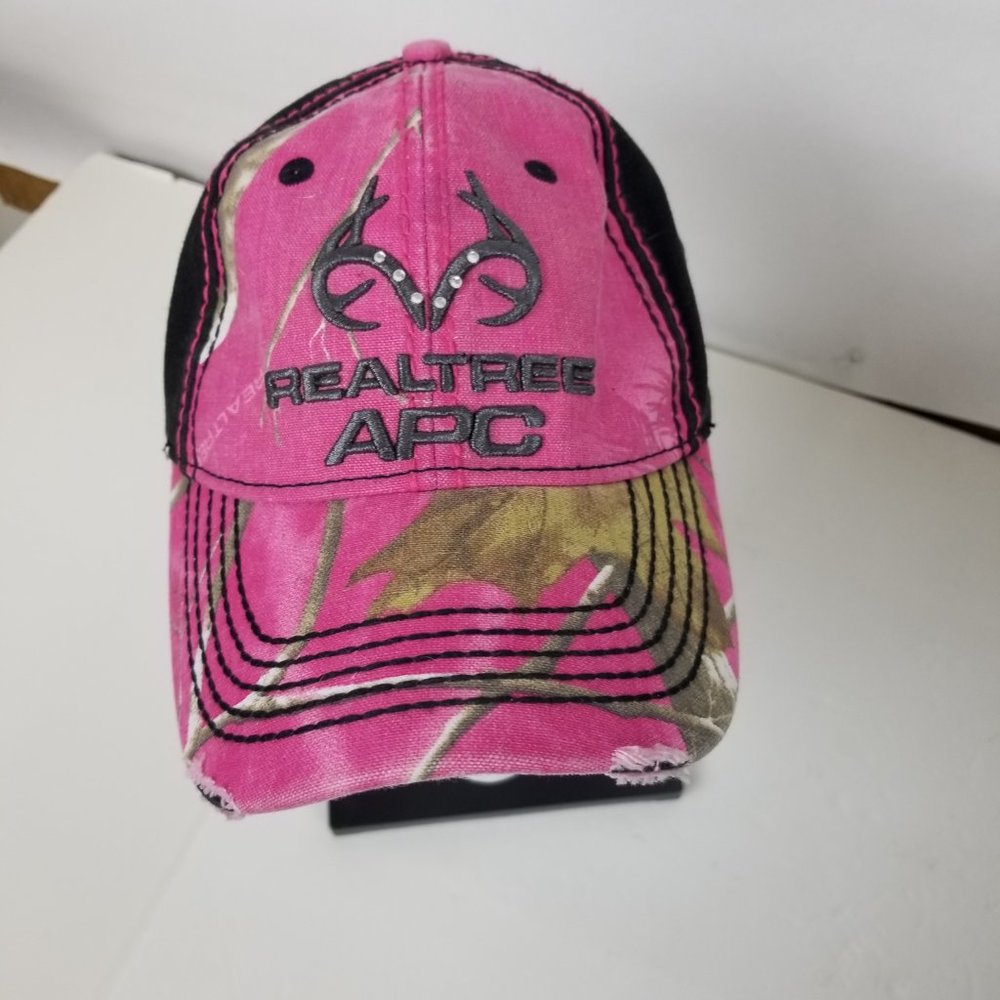 Realtree APC Pink Camo Baseball Cap